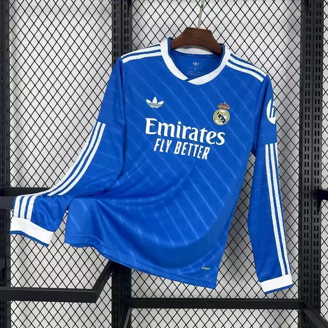 Camisa Real Madrid Third Manga Longa 2025