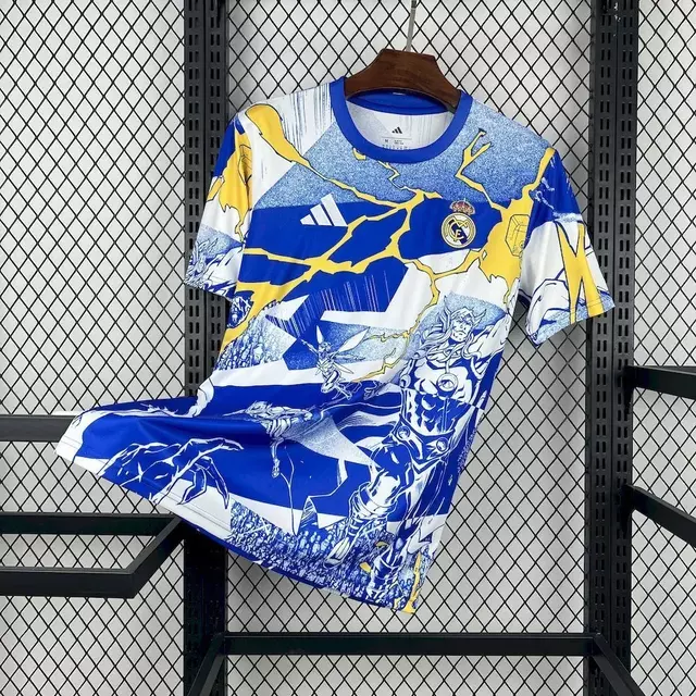 Camisa Real Madrid Treino 25/26 Masculina