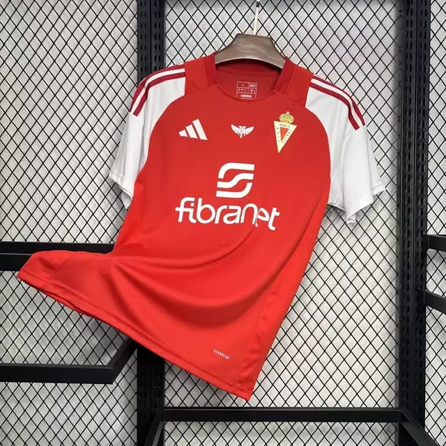 Camisa Real Murcia Home 24/25 Masculina