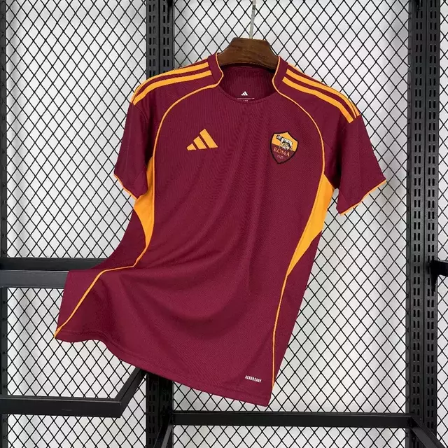 Camisa Roma Home 25/26 Masculina