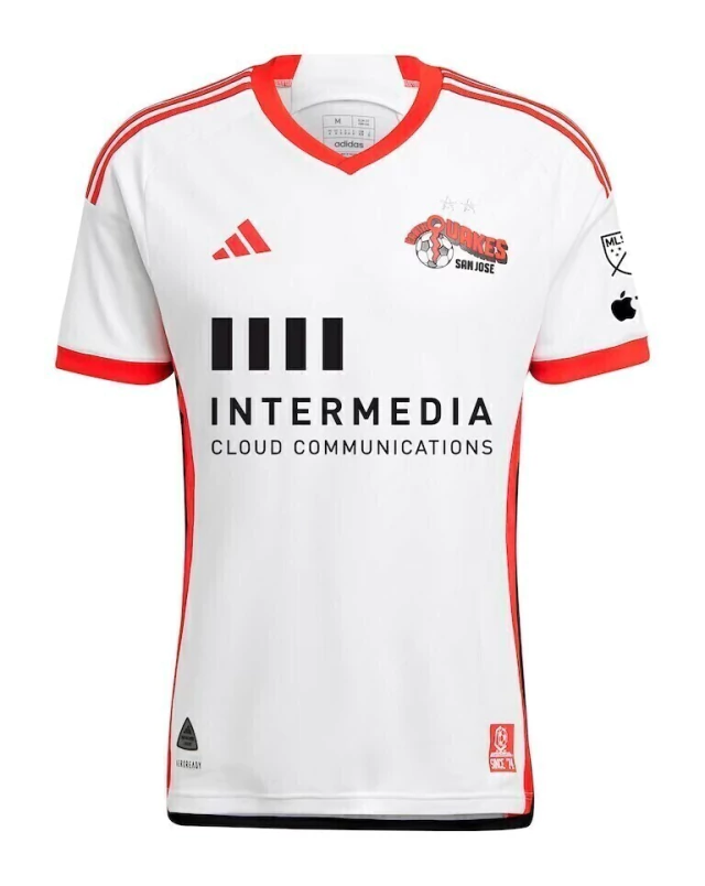 Camisa San Jose Earthquakes Away 24/25 Masculino