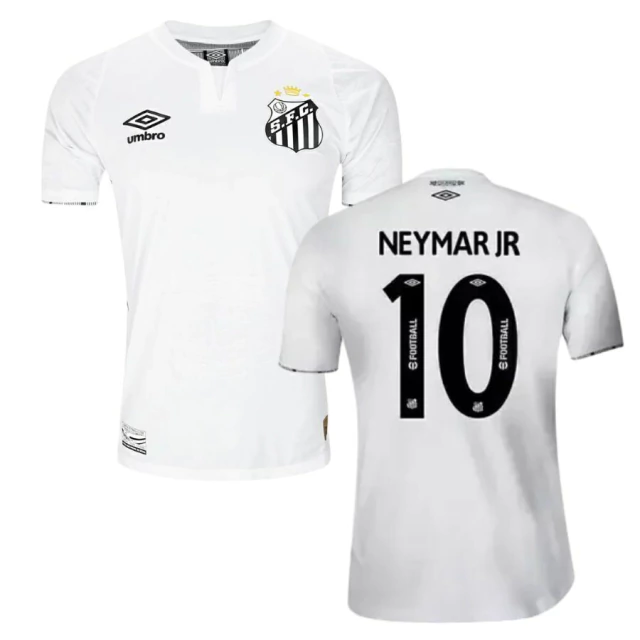 Camisa Santos Home 2025 Masculina #NEYMAR 10