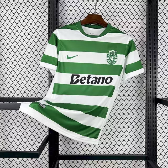 Camisa Sporting Home 25/26 Masculina