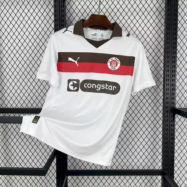 Camisa St. Pauli Away 25/26 Masculina