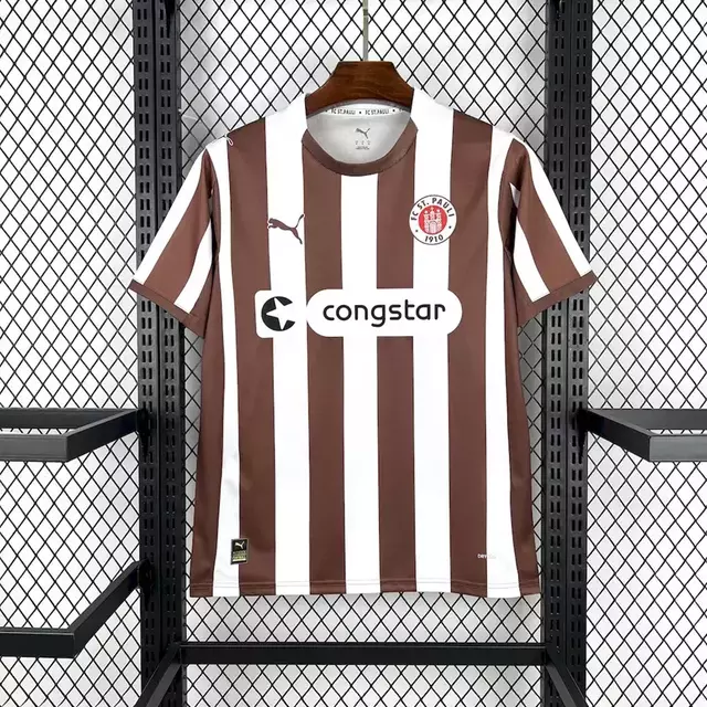 Camisa St. Pauli Home 25/26 Masculina