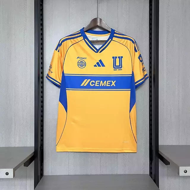 Camisa Tigres Home 25/26 Masculina
