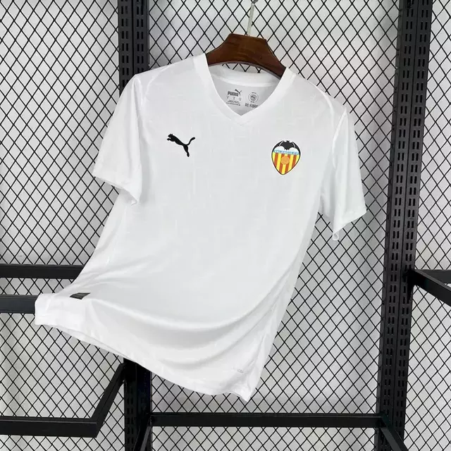 Camisa Valencia Home 25/26 Masculina