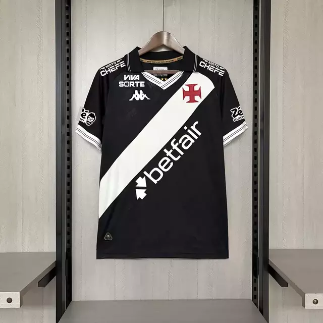 Camisa Vasco Home 2025 Masculina C/P