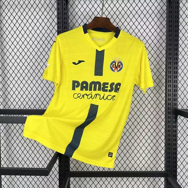 Camisa Villarreal Home 25/26 Masculina