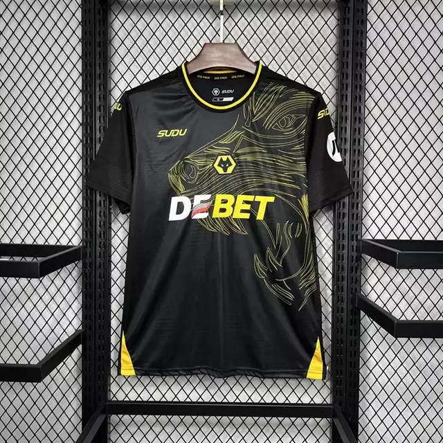 Camisa Wolverhampton Away 24/25 Masculina