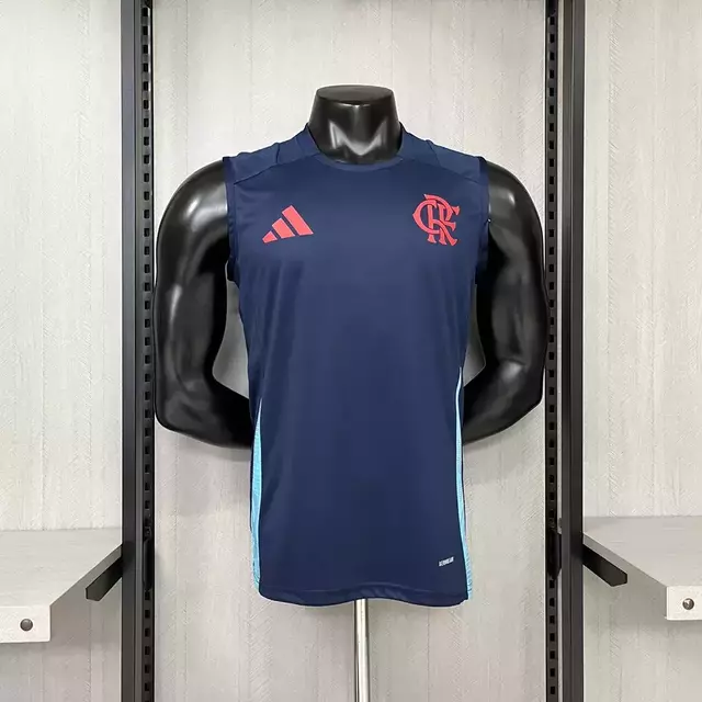 Camiseta Flamengo Treino 2025 Masculina
