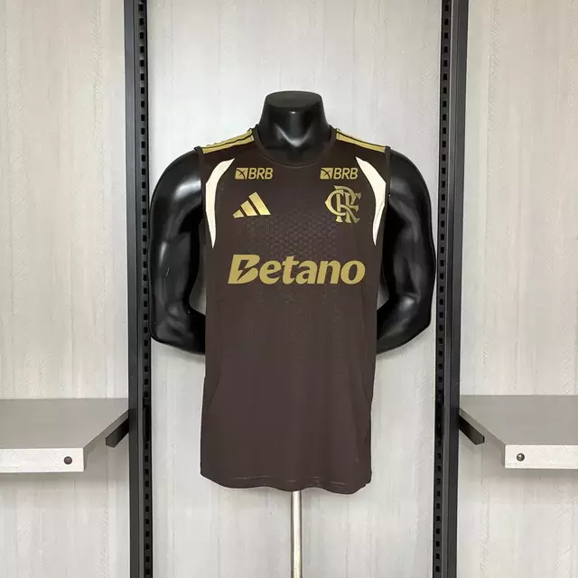 Camiseta Flamengo Treino 2026 Masculina C/P