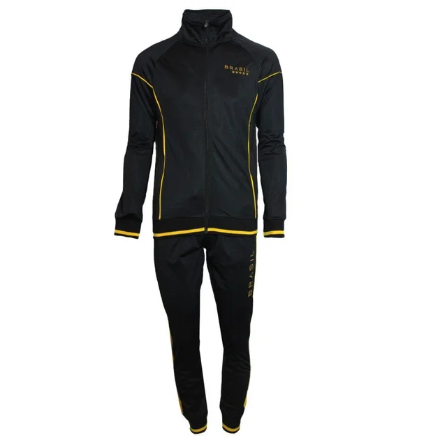 Conjunto Agasalho Brasil Masculino Preto