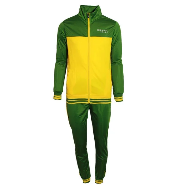 Conjunto Agasalho Brasil Masculino Verde